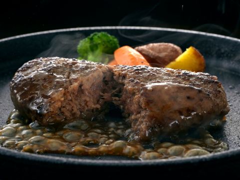 山形「米沢牛黄木」米沢牛100％プレミアム生ハンバーグ