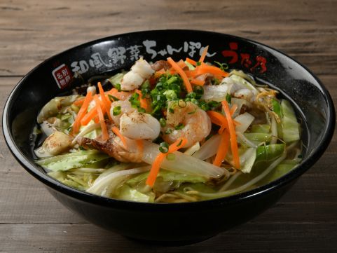 大分・別府「うた乃」和風野菜ちゃんぽん