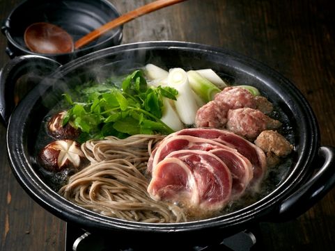 島根「出雲たかはし」おそば屋さんの鴨鍋セット